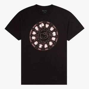 BoxLunch Sanrio Hello Kitty Zodiac Graphic TShirt Black Women’s Small Horoscope